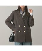 【グローバルワーク/GLOBAL WORK】のMATINEE LINE/ウールライク/ダブルジャケット/601500 人気、トレンドファッション・服の通販 founy(ファニー) ファッション Fashion レディースファッション Fashion for Women アウター Coat / Outerwear Collection レディースジャケット・軽アウター Jackets おすすめ Recommended / Our Picks なめらか Smooth, Silky Texture ジャケット Jacket, Outerwear ストレッチ Stretch, Stretchy Fabric セットアップ Set-Up, Coordinated Outfit ダブル Double, Double-Breasted プリーツ Pleats, Pleated ワイド Wide, Wide Fit thumbnail ブラウンヘリンボーン58|ID: prp329100004825285 ipo3291000000035097554