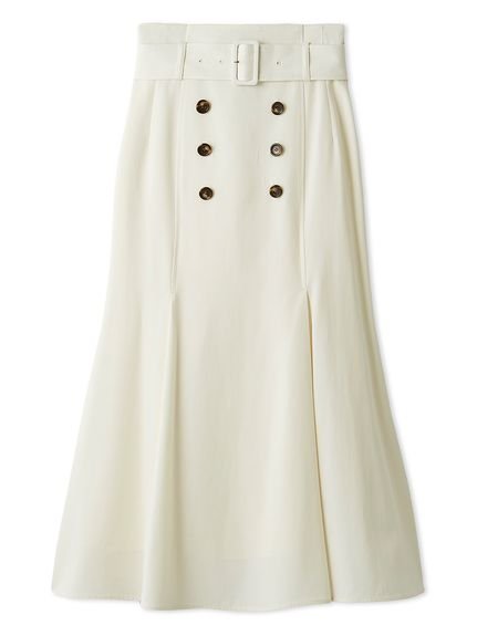 【セルフォード/CELFORD】のトレンチデザインマーメイドスカート インテリア・キッズ・メンズ・レディースファッション・服の通販 founy(ファニー) 　ファッション　Fashion　レディースファッション　Fashion for Women　スカート　Skirts　おすすめ　Recommended / Our Picks　スマート　Smart, Elegant　トレンチ　Trench, Trench Coat　ビジネス 仕事 通勤　Business / Work / Commuting　フロント　Front, Front Design　マーメイド　Mermaid, Fishtail Silhouette　リアル　Real, Realistic　IVR[003]|ID: prp329100004825286 ipo3291000000035097563