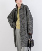 【マイカ ディール/MICA & DEAL】のステンカラーウールコート 人気、トレンドファッション・服の通販 founy(ファニー) ファッション Fashion レディースファッション Fashion for Women アウター Coat / Outerwear Collection コート・ロングコート・ピーコート Long Coats, Peacoats & More クラシック Classic, Timeless Style スウェット / スエット Sweatshirt, Sweatwear スタンド Stand Collar, Upright Stand バランス Balance, Style Balance パターン Pattern, Design Print パーカー Hoodie, Parka フラップ Flap, Flap Pocket モダン Modern, Contemporary ループ Loop, Loop Knit おすすめ Recommended / Our Picks エレガント 上品 Elegant thumbnail WHT×BLK|ID: prp329100004825287 ipo3291000000035097598