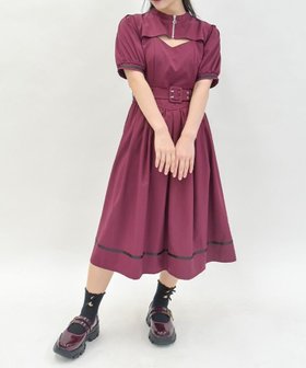 【アクシーズファム/axes femme】のボレロ風ハイウエストワンピース 人気、トレンドファッション・服の通販 founy(ファニー) ファッション Fashion レディースファッション Fashion for Women アウター Coat / Outerwear Collection ボレロ・ショート丈ジャケット / ドレス羽織りに Boleros & Short Jackets おすすめ Recommended / Our Picks サンダル Sandals, Summer Shoes ボレロ Bolero, Short Cardigan 夏 Summer |ID:prp329100004825290
