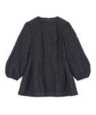 【アナイ/ANAYI】の【Eternal Line 2025】リングふくれジャガードペプラム ブラウス 人気、トレンドファッション・服の通販 founy(ファニー) ファッション Fashion レディースファッション Fashion for Women トップス・カットソー Cut & Sew Tops シャツ・ブラウス・オフィスカジュアル Elegant Blouses & Button-Ups オケージョン Occasion Wear ギャザー Gathered, Ruffled スマート Smart, Elegant スリーブ Sleeve, Long Sleeve / Short Sleeve セットアップ Set-Up, Coordinated Outfit パーティ Party, Party Style フォーマル Formal, Dressy ペプラム Peplum, Flared Hem レース Lace, Lace Fabric 再入荷 Restock / Back in Stock セレモニー Ceremony 入学式 Entrance Ceremony 卒業式 Graduation Ceremony 結婚式 Wedding ビジネス 仕事 通勤 Business / Work / Commuting thumbnail navy|ID: prp329100004825293 ipo3291000000035097644