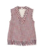 【トゥモローランド/TOMORROWLAND】のメタリックツイード Vネックベスト 人気、トレンドファッション・服の通販 founy(ファニー) ファッション Fashion レディースファッション Fashion for Women アウター Coat / Outerwear Collection トップス・カットソー Cut & Sew Tops ベスト&ジレ / 重ね着スタイル Vests & Gilets Vネックトップス V-Neck Tops / V-Cut Neckline Shirts インナー Innerwear ツイード Twill, Twill Weave トレンド Trend, Trending Now フリンジ Fringe, Tassel ベスト Vest, Waistcoat 2025年 2025 2025春夏・S/S Spring/Summer 2025 SS25 thumbnail 14 グレー系|ID: prp329100004825295 ipo3291000000035097649