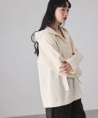 【アダム エ ロペ/ADAM ET ROPE'】のスキッパーフーディシャツ 人気、トレンドファッション・服の通販 founy(ファニー) ファッション Fashion レディースファッション Fashion for Women トップス・カットソー Cut & Sew Tops シャツ・ブラウス・オフィスカジュアル Elegant Blouses & Button-Ups インナー Innerwear ジャケット Jacket, Outerwear スキッパー Skipper, Open Collar デコルテ Décolleté, Neckline バランス Balance, Style Balance ベスト Vest, Waistcoat ポケット Pocket, Pocket Detail A/W・秋冬 Autumn/Winter 2026年 2026 thumbnail キナリ系(17)|ID: prp329100004825296 ipo3291000000035097654