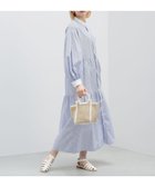 【ビームス ウイメン/BEAMS】のストライプ ティアード シャツワンピース 人気、トレンドファッション・服の通販 founy(ファニー) ファッション Fashion レディースファッション Fashion for Women ワンピース Dresses シャツワンピース / 1枚で着映えコーデ Shirt Dresses ウェーブ Wavy Pattern サンダル Sandals, Summer Shoes ストライプ Stripe, Striped Pattern ティアード Tiered, Tiered Style フェミニン Feminine, Girly ポケット Pocket, Pocket Detail 羽織 Haori, Light Jacket おすすめ Recommended / Our Picks エレガント 上品 Elegant thumbnail BLUE|ID: prp329100004825301 ipo3291000000035097731
