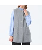 【マッキントッシュ フィロソフィー/MACKINTOSH PHILOSOPHY】の【HESSLE NO SLEEVE(ヘスルノースリーブ)】 人気、トレンドファッション・服の通販 founy(ファニー) ファッション Fashion レディースファッション Fashion for Women トップス・カットソー Cut & Sew Tops キャミソール&ノースリーブ Camisoles & Sleeveless Tops おすすめ Recommended / Our Picks トレンド Trend, Trending Now バランス Balance, Style Balance ファブリック Fabric, Textile 冬 Winter / This Winter 秋 Autumn thumbnail グレー|ID: prp329100004825303 ipo3291000000035097823