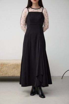 【アズール バイ マウジー/AZUL by moussy】のカップツキキャミワンピース 人気、トレンドファッション・服の通販 founy(ファニー) ファッション Fashion レディースファッション Fashion for Women ワンピース Dresses キャミソールワンピース Camisole Dresses 2024年 2024 2024-2025秋冬・A/W Autumn/Winter 2024–25 AW24–25 インナー Innerwear シンプル Simple, Minimal A/W・秋冬 Autumn/Winter 長袖 Long Sleeve, Full Sleeve |ID:prp329100004825305