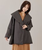 【イネド/INED】のショールカラーミドル丈中綿コート《LIMONTA EAST》 人気、トレンドファッション・服の通販 founy(ファニー) ファッション Fashion レディースファッション Fashion for Women アウター Coat / Outerwear Collection コート・ロングコート・ピーコート Long Coats, Peacoats & More イタリア Italy ショール Shawl, Wrap スピンドル Spindle, Drawcord スマート Smart, Elegant タフタ Taffeta, Structured Fabric パターン Pattern, Design Print ポケット Pocket, Pocket Detail ミドル Middle Length, Mid Height thumbnail ブラック|ID: prp329100004825307 ipo3291000000035097854