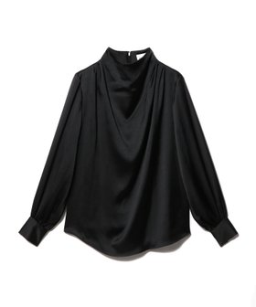 【エストネーション/ESTNATION】のBONOTTO ドレープブラウス 人気、トレンドファッション・服の通販 founy(ファニー) ファッション Fashion レディースファッション Fashion for Women トップス・カットソー Cut & Sew Tops シャツ・ブラウス・オフィスカジュアル Elegant Blouses & Button-Ups イタリア Italy エレガント 上品 Elegant ドレープ Drape, Draping Fabric ハイネック High Neck, Mock Neck フィット Fit, Slim Fit フォーマル Formal, Dressy |ID:prp329100004825315