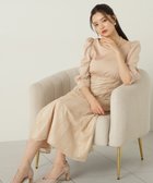 【プロポーション ボディドレッシング/PROPORTION BODY DRESSING】のレース切り替えワンピース24AW 人気、トレンドファッション・服の通販 founy(ファニー) ファッション Fashion レディースファッション Fashion for Women ワンピース Dresses 2024年 2024 2024-2025秋冬・A/W Autumn/Winter 2024–25 AW24–25 サテン Satin, Glossy Fabric スリーブ Sleeve, Long Sleeve / Short Sleeve レース Lace, Lace Fabric ヴィンテージ Vintage Style thumbnail ベージュ|ID: prp329100004825318 ipo3291000000035097999