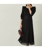 【プロポーション ボディドレッシング/PROPORTION BODY DRESSING】のレース切り替えワンピース24AW 人気、トレンドファッション・服の通販 founy(ファニー) ファッション Fashion レディースファッション Fashion for Women ワンピース Dresses 2024年 2024 2024-2025秋冬・A/W Autumn/Winter 2024–25 AW24–25 サテン Satin, Glossy Fabric スリーブ Sleeve, Long Sleeve / Short Sleeve レース Lace, Lace Fabric ヴィンテージ Vintage Style thumbnail ブラック|ID: prp329100004825318 ipo3291000000035098000