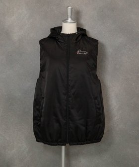 【スタジオピッコーネ/STUDIO PICONE】の【スタジオピッコーネ公式】フード付き撥水中綿ベスト 人気、トレンドファッション・服の通販 founy(ファニー) ファッション Fashion レディースファッション Fashion for Women アウター Coat / Outerwear Collection トップス・カットソー Cut & Sew Tops ベスト&ジレ / 重ね着スタイル Vests & Gilets シルク Silk, 100% Silk シルバー Silver, Metallic Silver フロント Front, Front Design ベスト Vest, Waistcoat ポケット Pocket, Pocket Detail エレガント 上品 Elegant |ID:prp329100004825322