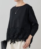 【ビアズリー/BEARDSLEY】の裾レースカットソー 人気、トレンドファッション・服の通販 founy(ファニー) ファッション Fashion レディースファッション Fashion for Women トップス・カットソー Cut & Sew Tops カットソー・ベーシックTシャツ Cut-and-Sewn Tops / Stretch Tees & Basics エレガント 上品 Elegant カットソー Cut and Sewn Top シンプル Simple, Minimal フェミニン Feminine, Girly ポケット Pocket, Pocket Detail リボン Ribbon, Bow レース Lace, Lace Fabric 再入荷 Restock / Back in Stock thumbnail ブラック|ID: prp329100004825324 ipo3291000000035098081