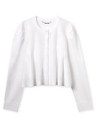 【セルフォード/CELFORD】のペプラムシアーニットカーディガン 人気、トレンドファッション・服の通販 founy(ファニー) ファッション Fashion レディースファッション Fashion for Women トップス・カットソー Cut & Sew Tops ニット Knit Tops & Sweaters カーディガン・羽織り Layered Style Cardigans インナー Innerwear インナーキャミ Inner Camisole キャミソール Camisole, Spaghetti Strap Top クロップド Cropped, Short Length コンパクト Compact, Small Size スマート Smart, Elegant フォルム Silhouette, Form フレア Flare, Flared thumbnail OWHT[002]|ID: prp329100004825337 ipo3291000000035098254