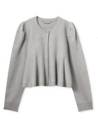 【セルフォード/CELFORD】のペプラムシアーニットカーディガン 人気、トレンドファッション・服の通販 founy(ファニー) ファッション Fashion レディースファッション Fashion for Women トップス・カットソー Cut & Sew Tops ニット Knit Tops & Sweaters カーディガン・羽織り Layered Style Cardigans インナー Innerwear インナーキャミ Inner Camisole キャミソール Camisole, Spaghetti Strap Top クロップド Cropped, Short Length コンパクト Compact, Small Size スマート Smart, Elegant フォルム Silhouette, Form フレア Flare, Flared thumbnail LGRY[005]|ID: prp329100004825337 ipo3291000000035098255