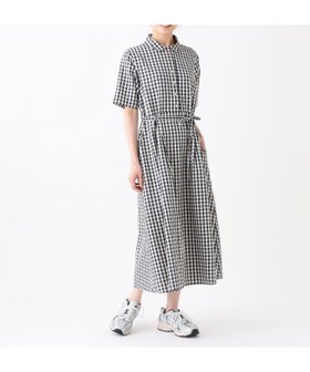 【アフタヌーンティー リビング/Afternoon Tea LIVING】のブロックチェック開襟シャツワンピース 人気、トレンドファッション・服の通販 founy(ファニー) ファッション Fashion レディースファッション Fashion for Women ワンピース Dresses シャツワンピース / 1枚で着映えコーデ Shirt Dresses サッカー Seersucker, Summer Fabric チェック Check, Plaid, Tartan ブロック Block, Solid Block Pattern ポケット Pocket, Pocket Detail リボン Ribbon, Bow |ID:prp329100004825343