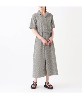 【アフタヌーンティー リビング/Afternoon Tea LIVING】のブロックチェック開襟シャツワンピース 人気、トレンドファッション・服の通販 founy(ファニー) ファッション Fashion レディースファッション Fashion for Women ワンピース Dresses シャツワンピース / 1枚で着映えコーデ Shirt Dresses サッカー Seersucker, Summer Fabric チェック Check, Plaid, Tartan ブロック Block, Solid Block Pattern ポケット Pocket, Pocket Detail リボン Ribbon, Bow エレガント 上品 Elegant |ID:prp329100004825344