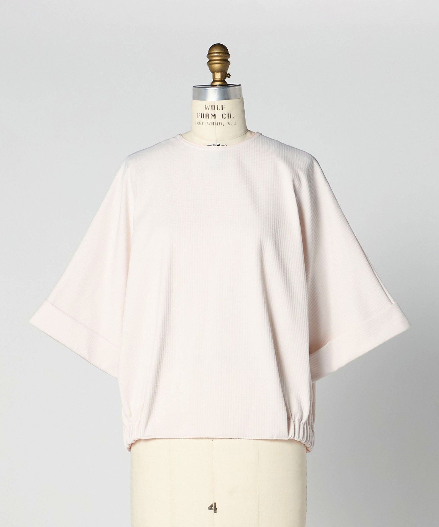 【ドゥロワー/DRAWER】のPRE ドルマンスリーブカットソーブラウス インテリア・キッズ・メンズ・レディースファッション・服の通販 founy(ファニー) 　ファッション　Fashion　レディースファッション　Fashion for Women　トップス・カットソー　Cut & Sew Tops　シャツ・ブラウス・オフィスカジュアル　Elegant Blouses & Button-Ups　カットソー・ベーシックTシャツ　Cut-and-Sewn Tops / Stretch Tees & Basics　ギャザー　Gathered, Ruffled　ワイド　Wide, Wide Fit　SHERBET|ID: prp329100004825349 ipo3291000000035098366