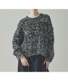 【カレンソロジー/Curensology】のミックスハンドニットプルオーバー 人気、トレンドファッション・服の通販 founy(ファニー) ファッション Fashion レディースファッション Fashion for Women トップス・カットソー Cut & Sew Tops ニット Knit Tops & Sweaters カジュアルプルオーバー・ニットトップス Pullovers & Knit Tops / Casual Pullovers エレガント 上品 Elegant コンパクト Compact, Small Size シンプル Simple, Minimal フレア Flare, Flared マフラー Scarf, Muffler ミックス Mix, Mixed Style 日本製 Made In Japan thumbnail ブラック09|ID: prp329100004825366 ipo3291000000035098635