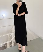 【アイモハ/aimoha】のaimoha -select-/リブニットロングワンピース 人気、トレンドファッション・服の通販 founy(ファニー) ファッション Fashion レディースファッション Fashion for Women ワンピース Dresses カーディガン Cardigan, Knitwear シンプル Simple, Minimal ジャケット Jacket, Outerwear スニーカー Sneakers, Trainers エレガント 上品 Elegant thumbnail ブラック|ID: prp329100004825367 ipo3291000000035098638