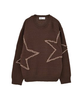 【コンバーストウキョウ/CONVERSE TOKYO】のSTAR EMBROIDERY KNIT PULLOVER 人気、トレンドファッション・服の通販 founy(ファニー) ファッション Fashion レディースファッション Fashion for Women トップス・カットソー Cut & Sew Tops ニット Knit Tops & Sweaters カジュアルプルオーバー・ニットトップス Pullovers & Knit Tops / Casual Pullovers アクリル Acrylic Material グラフィック Graphic, Graphic Design シンプル Simple, Minimal デニム Denim, Jeans Material ボトム Bottoms, Lower Wear モチーフ Motif, Design Theme ワイド Wide, Wide Fit おすすめ Recommended / Our Picks |ID:prp329100004825373