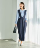 【レプシィム ローリーズファーム/LEPSIM LOWRYS FARM】の【入卒式/セレモニー】ツイードVネックジャンスカ 人気、トレンドファッション・服の通販 founy(ファニー) ファッション Fashion レディースファッション Fashion for Women トップス・カットソー Cut & Sew Tops Vネックトップス V-Neck Tops / V-Cut Neckline Shirts インナー Innerwear オケージョン Occasion Wear ジャンスカ Jumper Skirt, Pinafore Dress セレモニー Ceremony ツイード Twill, Twill Weave フォーマル Formal, Dressy 入学式 Entrance Ceremony 卒業式 Graduation Ceremony 結婚式 Wedding thumbnail ネイビー88|ID: prp329100004825377 ipo3291000000035098728