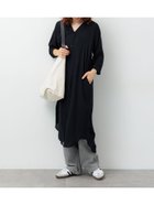 【テチチ/Te chichi】の麻レーヨンシャツワンピース 人気、トレンドファッション・服の通販 founy(ファニー) ファッション Fashion レディースファッション Fashion for Women ワンピース Dresses シャツワンピース / 1枚で着映えコーデ Shirt Dresses thumbnail ブラック|ID: prp329100004825387 ipo3291000000035098850