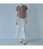 【ルシェル ブルー/LE CIEL BLEU】のクリンクルドラッフルキャムドレス / Crinckled Ruffle Cami Dress 人気、トレンドファッション・服の通販 founy(ファニー) ファッション Fashion レディースファッション Fashion for Women ワンピース Dresses フォーマル・パーティードレス・結婚式用ドレス Elegant & Casual Dresses クール Cool, Chic シンプル Simple, Minimal フリル Frill, Ruffle 夏 Summer thumbnail ホワイト|ID: prp329100004825396 ipo3291000000035098935