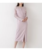 【ピンキーアンドダイアン/Pinky&Dianne】のパールスリーブドッキングワンピース 人気、トレンドファッション・服の通販 founy(ファニー) ファッション Fashion レディースファッション Fashion for Women ワンピース Dresses オーガンジー Organza Fabric カシュクール Wrap Design カッティング Cutting Detail コンビ Combo, Combination Style サテン Satin, Glossy Fabric シアー Sheer, See-Through シルク Silk, 100% Silk ストレッチ Stretch, Stretchy Fabric パール Pearl, Pearl Accent ポケット Pocket, Pocket Detail エレガント 上品 Elegant thumbnail ライラック2|ID: prp329100004825398 ipo3291000000035098954