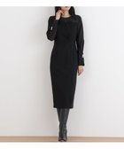 【ピンキーアンドダイアン/Pinky&Dianne】のパールスリーブドッキングワンピース 人気、トレンドファッション・服の通販 founy(ファニー) ファッション Fashion レディースファッション Fashion for Women ワンピース Dresses オーガンジー Organza Fabric カシュクール Wrap Design カッティング Cutting Detail コンビ Combo, Combination Style サテン Satin, Glossy Fabric シアー Sheer, See-Through シルク Silk, 100% Silk ストレッチ Stretch, Stretchy Fabric パール Pearl, Pearl Accent ポケット Pocket, Pocket Detail エレガント 上品 Elegant thumbnail ブラック|ID: prp329100004825398 ipo3291000000035098955