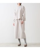 【メルローズ クレール/MELROSE claire】のモックネックプルオーバー ロングニットスカートSET 人気、トレンドファッション・服の通販 founy(ファニー) ファッション Fashion レディースファッション Fashion for Women セットアップ Matching Sets スカート・ミニ/ミディ/マキシ Skirts / Mini, Midi & Maxi Skirts おすすめ Recommended / Our Picks ストレート Straight, Straight Cut スリット Slit, Slit Detail セットアップ Set-Up, Coordinated Outfit ハーフ Half, Half-Length フォルム Silhouette, Form ミラノ Milano Style, Italian-Inspired モックネック Mock Neck, Short Turtleneck ロング Long, Long-Length ビジネス 仕事 通勤 Business / Work / Commuting thumbnail ライトベージュ|ID: prp329100004825403 ipo3291000000035099006