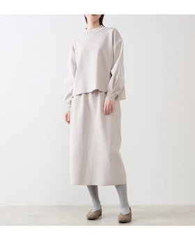 【メルローズ クレール/MELROSE claire】のモックネックプルオーバー ロングニットスカートSET 人気、トレンドファッション・服の通販 founy(ファニー) ファッション Fashion レディースファッション Fashion for Women セットアップ Matching Sets スカート・ミニ/ミディ/マキシ Skirts / Mini, Midi & Maxi Skirts おすすめ Recommended / Our Picks ストレート Straight, Straight Cut スリット Slit, Slit Detail セットアップ Set-Up, Coordinated Outfit ハーフ Half, Half-Length フォルム Silhouette, Form ミラノ Milano Style, Italian-Inspired モックネック Mock Neck, Short Turtleneck ロング Long, Long-Length ビジネス 仕事 通勤 Business / Work / Commuting |ID:prp329100004825403