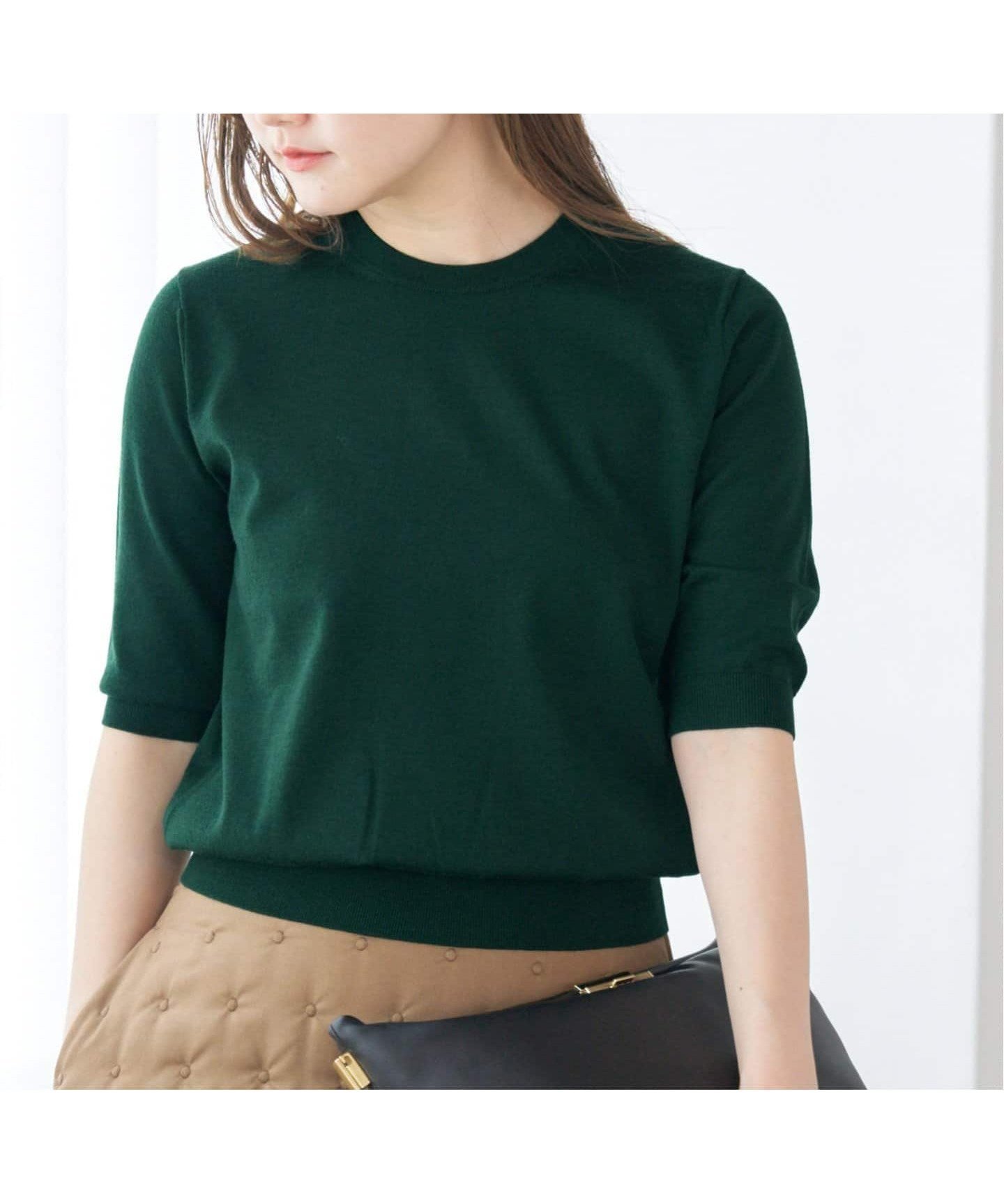 【イエナ/IENA】のARKABA プルオーバー インテリア・キッズ・メンズ・レディースファッション・服の通販 founy(ファニー) 　ファッション　Fashion　レディースファッション　Fashion for Women　トップス・カットソー　Cut & Sew Tops　カジュアルプルオーバー・ニットトップス　Pullovers & Knit Tops / Casual Pullovers　2025年　2025　2025-2026秋冬・A/W　Autumn/Winter 2025–26 AW25–26　アンサンブル　Ensemble Set　インナー　Innerwear　カーディガン　Cardigan, Knitwear　コンパクト　Compact, Small Size　ジャケット　Jacket, Outerwear　バランス　Balance, Style Balance　春　Spring　秋　Autumn　グリーン|ID: prp329100004825408 ipo3291000000035099061