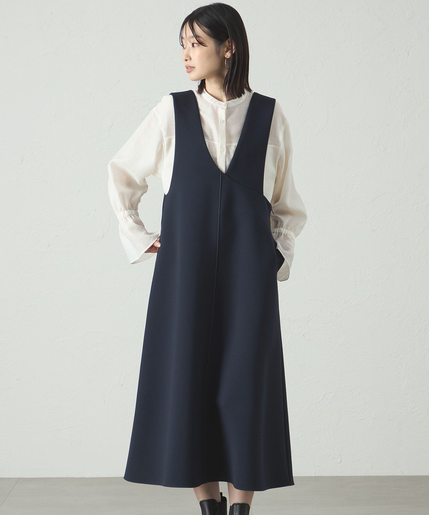 【キャスト/CAST】の【UV効果/着用シワ軽減】アシンメトリーワンピース 人気、トレンドファッション・服の通販 founy(ファニー) 　ファッション　Fashion　レディースファッション　Fashion for Women　ワンピース　Dresses　インナー　Innerwear　春　Spring　秋　Autumn　フォルム　Silhouette, Form　冬　Winter / This Winter　A/W・秋冬　Autumn/Winter　おすすめ　Recommended / Our Picks　夏　Summer　 other-1|ID: prp329100004825412 ipo3291000000035099085