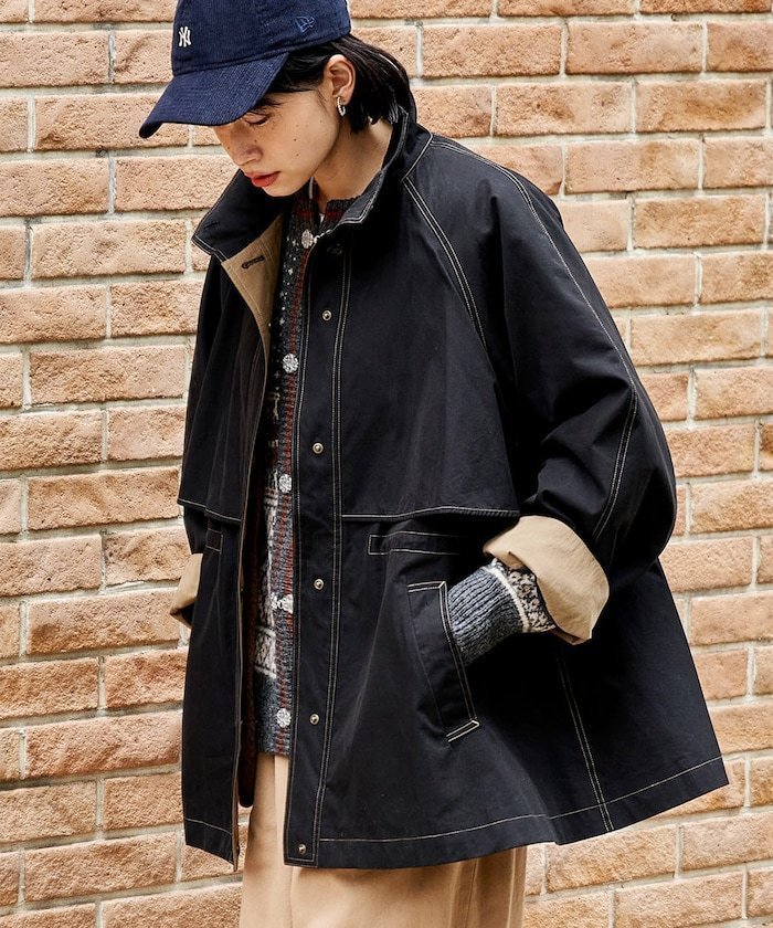 【フリークスストア/FREAK'S STORE】の【セットアイテム】マルチウェイ ボアベスト付き 配色 テントラインコート/トレンチコート 25AW 人気、トレンドファッション・服の通販 founy(ファニー) 　ファッション　Fashion　レディースファッション　Fashion for Women　アウター　Coat / Outerwear Collection　コート・ロングコート・ピーコート　Long Coats, Peacoats & More　トレンチコート / 春秋の定番アウター　Trench Coats　2025年　2025　2025-2026秋冬・A/W　Autumn/Winter 2025–26 AW25–26　冬　Winter / This Winter　スタンド　Stand Collar, Upright Stand　ドローコード　Drawcord, Drawstring Cord　ベスト　Vest, Waistcoat　ライナー　Liner, Inner Layer　ロング　Long, Long-Length　エレガント 上品　Elegant　A/W・秋冬　Autumn/Winter　 other-1|ID: prp329100004825413 ipo3291000000035099110