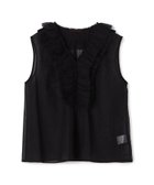 【トゥモローランド/TOMORROWLAND】のルコットンオーガンジー スリーブレスブラウス 人気、トレンドファッション・服の通販 founy(ファニー) ファッション Fashion レディースファッション Fashion for Women トップス・カットソー Cut & Sew Tops シャツ・ブラウス・オフィスカジュアル Elegant Blouses & Button-Ups インナー Innerwear オーガンジー Organza Fabric カーディガン Cardigan, Knitwear ギャザー Gathered, Ruffled ジャケット Jacket, Outerwear ノースリーブ Sleeveless, No-Sleeve フロント Front, Front Design エレガント 上品 Elegant 定番 Standard, Basic Item thumbnail 69 ネイビー|ID: prp329100004825419 ipo3291000000035099140