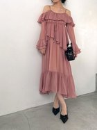 【スナイデル/SNIDEL】のオフショルフリルワンピース 人気、トレンドファッション・服の通販 founy(ファニー) ファッション Fashion レディースファッション Fashion for Women ワンピース Dresses イエロー Yellow ウェーブ Wavy Pattern カラフル Colorful Design シフォン Chiffon, Lightweight Fabric ストレート Straight, Straight Cut スマート Smart, Elegant フリル Frill, Ruffle プリント Print, Printed Pattern ミックス Mix, Mixed Style おすすめ Recommended / Our Picks thumbnail CORAL[062]|ID: prp329100004825424 ipo3291000000035099166