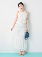 【セルフォード/CELFORD】のギャザーシフォンセットアップ WHT[001]|ID: prp329100004825427 ipo3291000000035143752