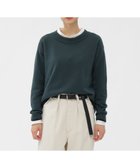【マーガレットハウエル/MARGARET HOWELL】のPURE WOOL KNITWEAR 人気、トレンドファッション・服の通販 founy(ファニー) ファッション Fashion レディースファッション Fashion for Women トップス・カットソー Cut & Sew Tops ニット Knit Tops & Sweaters カットソー Cut and Sewn Top thumbnail MID BLUE3|ID: prp329100004825436 ipo3291000000035099307