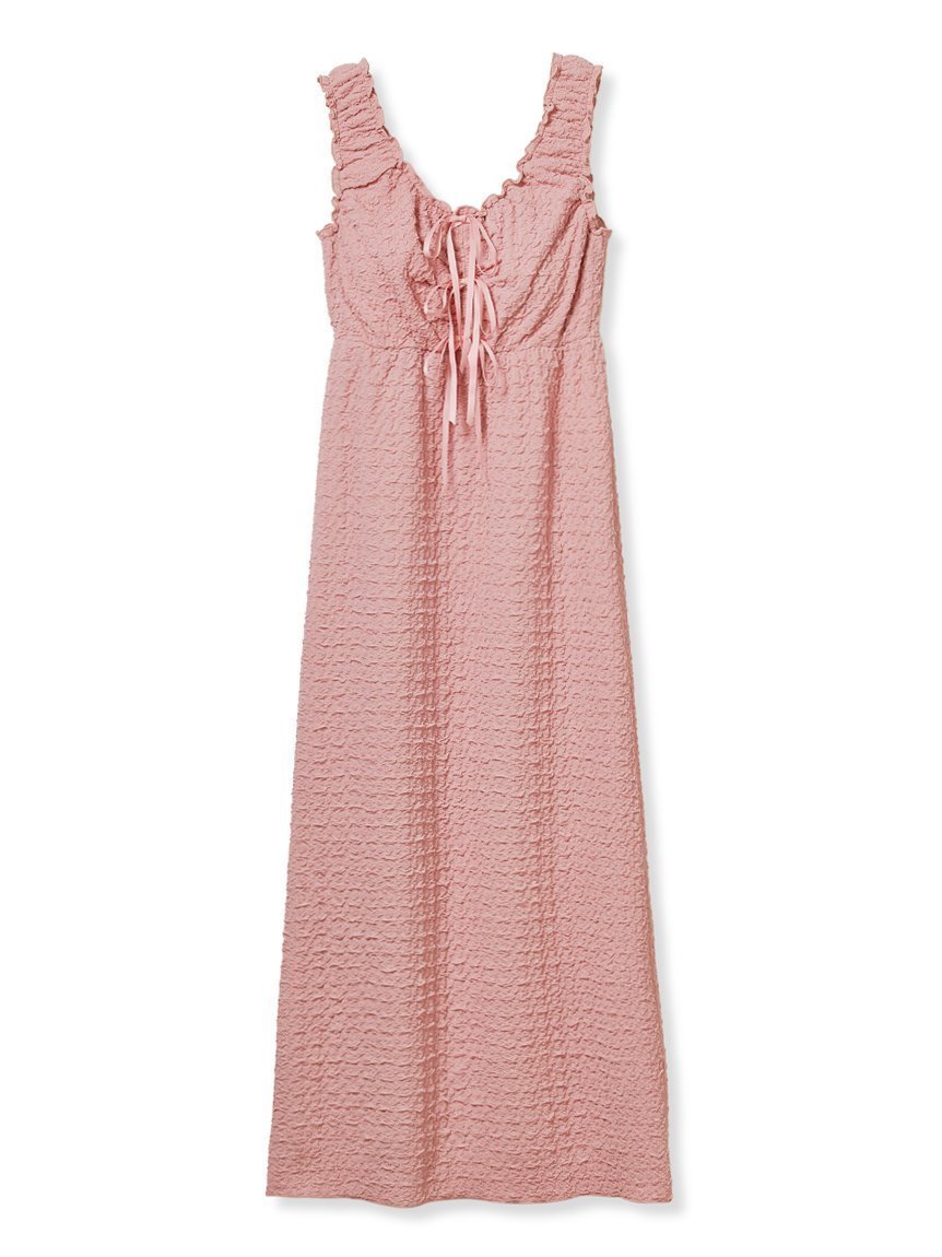 【スナイデル ホーム/SNIDEL HOME】のポップコーンワンピース インテリア・キッズ・メンズ・レディースファッション・服の通販 founy(ファニー) 　ファッション　Fashion　レディースファッション　Fashion for Women　ワンピース　Dresses　おすすめ　Recommended / Our Picks　ギャザー　Gathered, Ruffled　スマート　Smart, Elegant　リボン　Ribbon, Bow　夏　Summer　PNK[066]|ID: prp329100004825440 ipo3291000000035099361