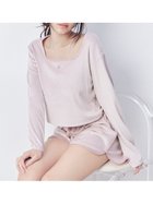 【スナイデル ホーム/SNIDEL HOME】のシルキーフリースセットアップ PNK[066]|ID: prp329100004825442 ipo3291000000035134459