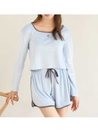 【スナイデル ホーム/SNIDEL HOME】のシルキーフリースセットアップ LBLU[081]|ID: prp329100004825442 ipo3291000000035134460