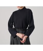 【アナイ/ANAYI】のメリノウール釦スリーブ プルオーバー 人気、トレンドファッション・服の通販 founy(ファニー) ファッション Fashion レディースファッション Fashion for Women トップス・カットソー Cut & Sew Tops カジュアルプルオーバー・ニットトップス Pullovers & Knit Tops / Casual Pullovers インナー Innerwear スマート Smart, Elegant スリーブ Sleeve, Long Sleeve / Short Sleeve ハイネック High Neck, Mock Neck ボーダー Border, Stripe ミックス Mix, Mixed Style ミラノリブ Milano Rib, Milano Stitch A/W・秋冬 Autumn/Winter 再入荷 Restock / Back in Stock thumbnail navy|ID: prp329100004825448 ipo3291000000035099453