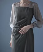 【ビーフラット/bflat】のドレープデザインIラインドレス 人気、トレンドファッション・服の通販 founy(ファニー) ファッション Fashion レディースファッション Fashion for Women ワンピース Dresses フォーマル・パーティードレス・結婚式用ドレス Elegant & Casual Dresses アシンメトリー Asymmetrical Style スクエア Square, Square Shape デコルテ Décolleté, Neckline トレンド Trend, Trending Now ドレス Dress, One-Piece ポケット Pocket, Pocket Detail おすすめ Recommended / Our Picks 結婚式 Wedding thumbnail チャコール|ID: prp329100004825449 ipo3291000000035099452