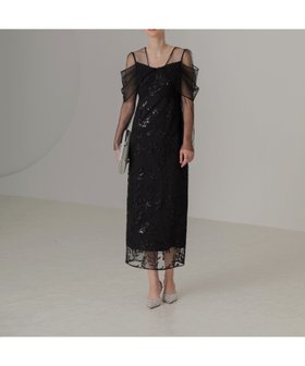 【レジャ/Leja】のLEJA-チュールロングスリーブリーフIラインワンピースドレス 結婚式レディース 人気、トレンドファッション・服の通販 founy(ファニー) ファッション Fashion レディースファッション Fashion for Women ワンピース Dresses フォーマル・パーティードレス・結婚式用ドレス Elegant & Casual Dresses エレガント 上品 Elegant オケージョン Occasion Wear シアー Sheer, See-Through スタイリッシュ Stylish, Fashionable スパンコール Sequins, Sequin Embellishment チュール Tulip, Tulip Motif ドレス Dress, One-Piece フォーマル Formal, Dressy マーメイド Mermaid, Fishtail Silhouette リーフ Leaf, Botanical Leaf 結婚式 Wedding 披露宴 Wedding Reception 二次会 After Party |ID:prp329100004825450