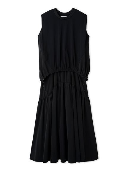 【エミ/emmi】のカットセットワンピース 人気、トレンドファッション・服の通販 founy(ファニー) 　ファッション　Fashion　レディースファッション　Fashion for Women　ワンピース　Dresses　スピンドル　Spindle, Drawcord　スマート　Smart, Elegant　セットアップ　Set-Up, Coordinated Outfit　ティアードスカート　Tiered Skirt, Flounced Skirt　フォルム　Silhouette, Form　ポケット　Pocket, Pocket Detail　 other-1|ID: prp329100004825452 ipo3291000000035099516