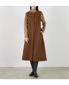 【メルローズ クレール/MELROSE claire】のクルーネックスリーブレスワンピース 人気、トレンドファッション・服の通販 founy(ファニー) ファッション Fashion レディースファッション Fashion for Women ワンピース Dresses シンプル Simple, Minimal thumbnail キャメル|ID: prp329100004825453 ipo3291000000035099533