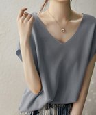 【ミニミニストア/miniministore】のニットトップス レディース 韓国春秋夏服 ブルーグレー|ID: prp329100004825458 ipo3291000000035099568