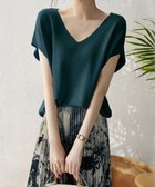【ミニミニストア/miniministore】のニットトップス レディース 韓国春秋夏服 ブルーグリーン|ID: prp329100004825458 ipo3291000000035099569