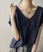 【ミニミニストア/miniministore】のニットトップス レディース 韓国春秋夏服 ネイビー|ID: prp329100004825458 ipo3291000000035099582