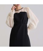 【プールヴー/PourVous】のオケージョンドレスお呼ばれ ワンピース結婚式 フォーマル同窓会 パーティードレス オフ×ブラック|ID: prp329100004825472 ipo3291000000035152168